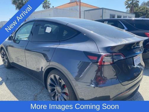 Gray 2024 Tesla Model Y Performance