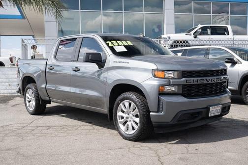 Satin Steel Metallic 2020 Chevrolet Silverado 1500 Custom