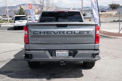Satin Steel Metallic 2020 Chevrolet Silverado 1500 Custom