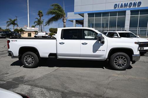 Summit White 2026 Chevrolet Silverado 3500 LTZ