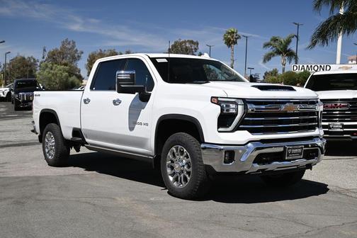 Summit White 2026 Chevrolet Silverado 3500 LTZ