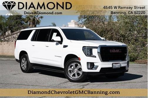 Summit White 2022 GMC Yukon XL SLE