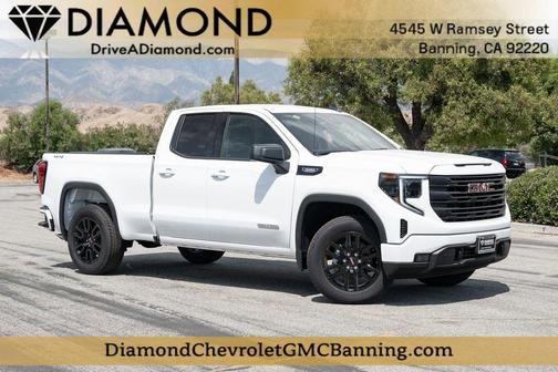 Summit White 2024 GMC Sierra 1500 Elevation