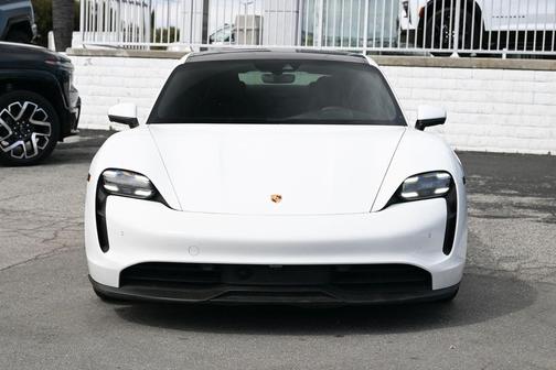 White 2022 Porsche Taycan 4S