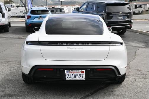White 2022 Porsche Taycan 4S