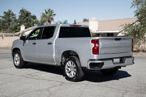 Silver Ice Metallic 2022 Chevrolet Silverado 1500 Custom
