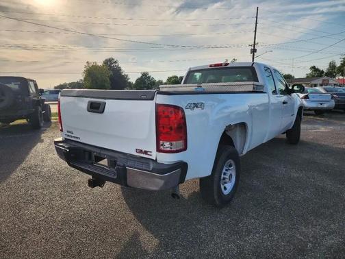 Summit White 2009 GMC Sierra 2500 Work Truck Extended Cab