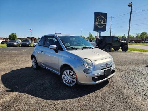 SILVER 2012 FIAT 500 Pop