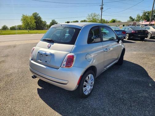 SILVER 2012 FIAT 500 Pop