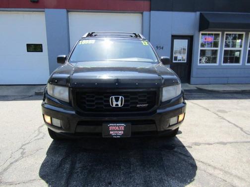 Black 2012 Honda Ridgeline Sport