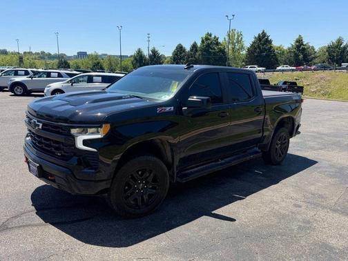 Black 2025 Chevrolet Silverado 1500 LT Trail Boss