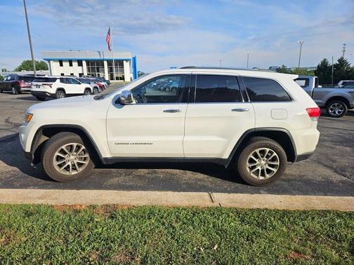 White 2015 Jeep Grand Cherokee Limited