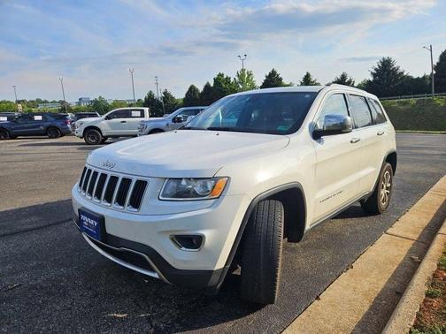 White 2015 Jeep Grand Cherokee Limited