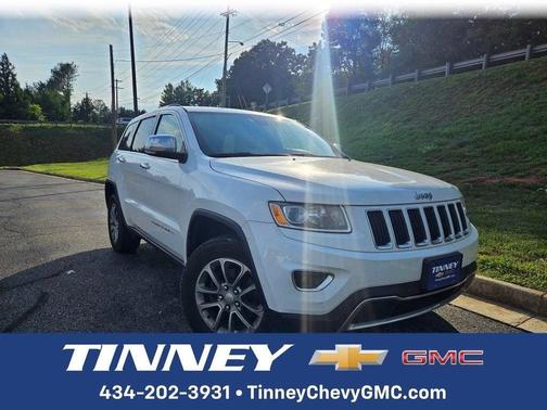 White 2015 Jeep Grand Cherokee Limited