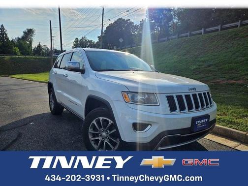 White 2015 Jeep Grand Cherokee Limited