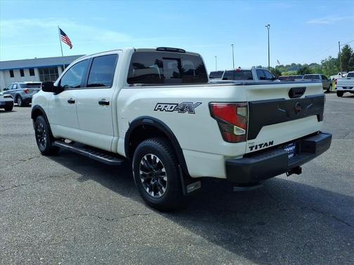 Glacier White 2021 Nissan Titan PRO-4X