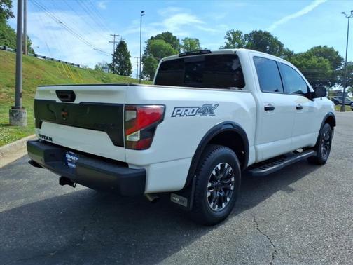 Glacier White 2021 Nissan Titan PRO-4X