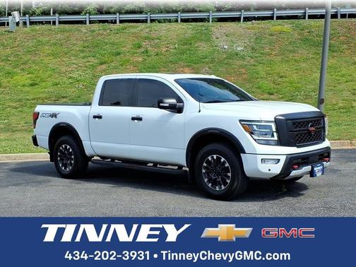 Glacier White 2021 Nissan Titan PRO-4X