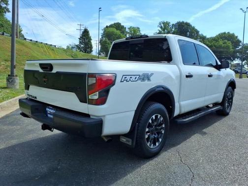 Glacier White 2021 Nissan Titan PRO-4X