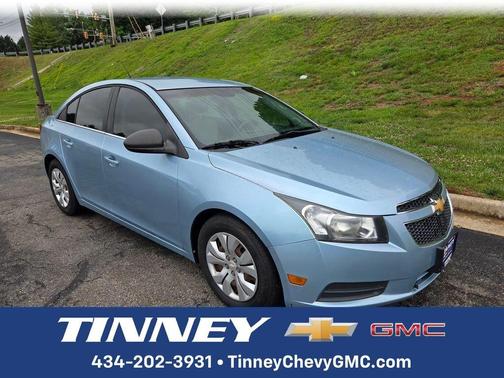 Ice Blue Metallic 2012 Chevrolet Cruze LS