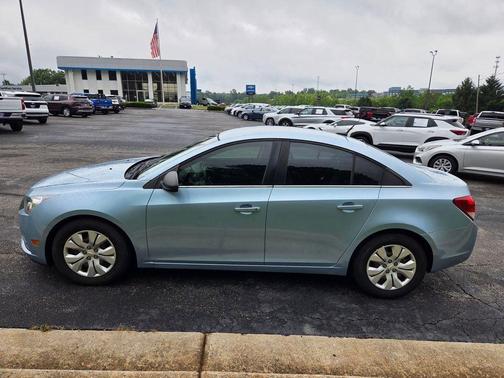 Ice Blue Metallic 2012 Chevrolet Cruze LS