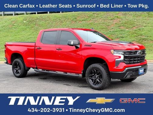 Red 2024 Chevrolet Silverado 1500 LT Trail Boss