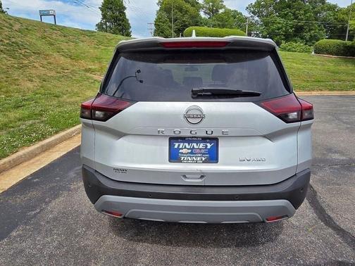 Silver 2023 Nissan Rogue SV