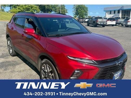 Radiant Red 2023 Chevrolet Blazer RS