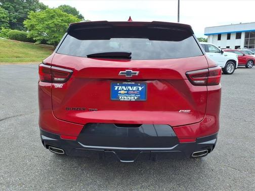 Radiant Red 2023 Chevrolet Blazer RS