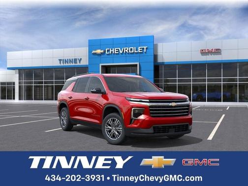 Radiant Red 2026 Chevrolet Traverse LT
