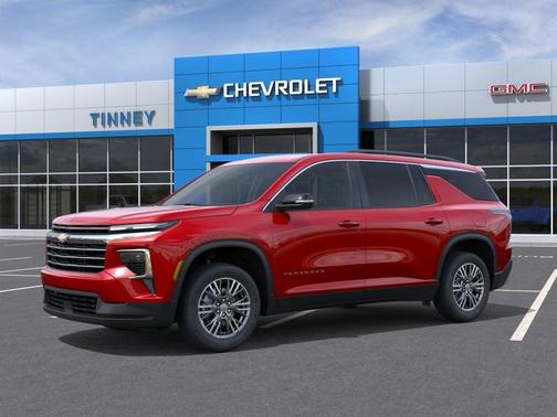 Radiant Red 2026 Chevrolet Traverse LT