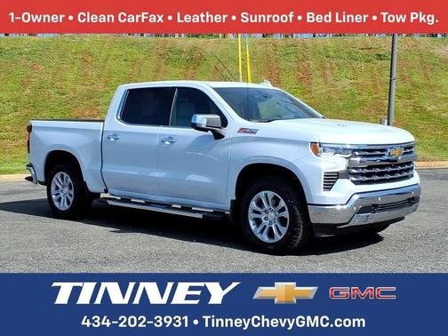 Polar White 2026 Chevrolet Silverado 1500 LTZ