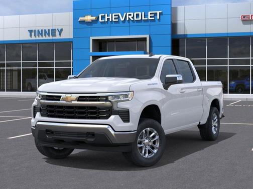 Summit White 2026 Chevrolet Silverado 1500 LT