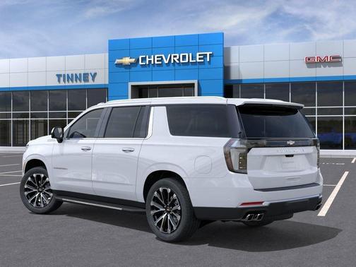 Polar White 2026 Chevrolet Suburban High Country