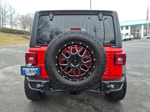 Red 2020 Jeep Wrangler Unlimited Rubicon