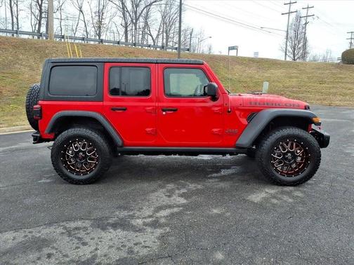 Red 2020 Jeep Wrangler Unlimited Rubicon