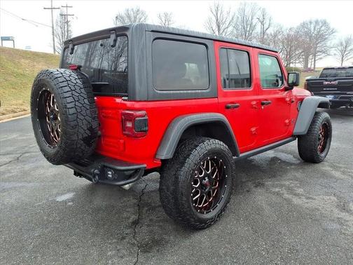 Red 2020 Jeep Wrangler Unlimited Rubicon