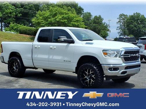 White 2022 RAM 1500 Big Horn