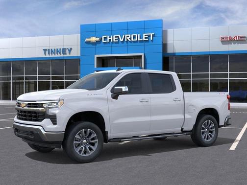 Summit White 2026 Chevrolet Silverado 1500 LT