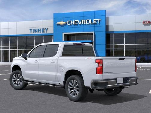 Summit White 2026 Chevrolet Silverado 1500 LT