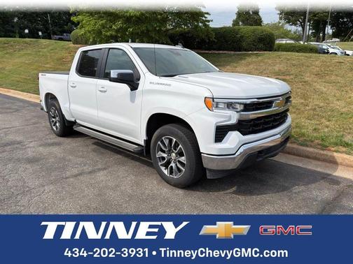 Summit White 2024 Chevrolet Silverado 1500 LT
