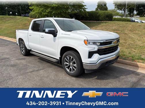 Summit White 2024 Chevrolet Silverado 1500 LT