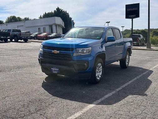 Bright Blue Metallic 2021 Chevrolet Colorado LT