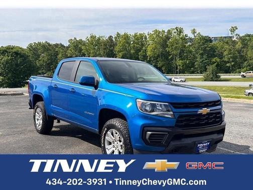 Bright Blue Metallic 2021 Chevrolet Colorado LT