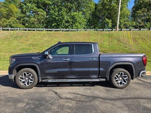 Titanium Rush Metallic 2025 GMC Sierra 1500 SLT