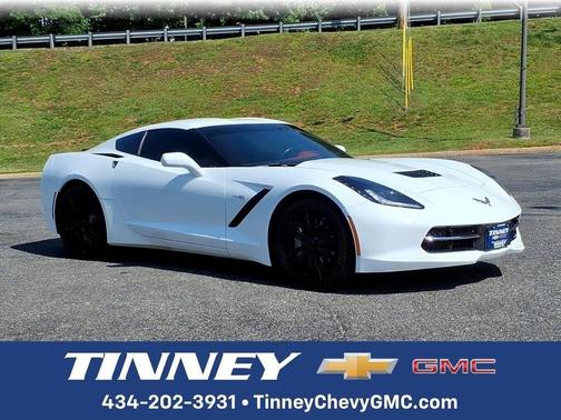 Arctic White 2019 Chevrolet Corvette Stingray