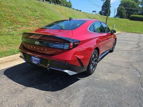 Red 2025 Hyundai SONATA SEL