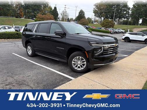Black 2025 Chevrolet Suburban LT