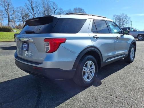 Silver 2023 Ford Explorer XLT