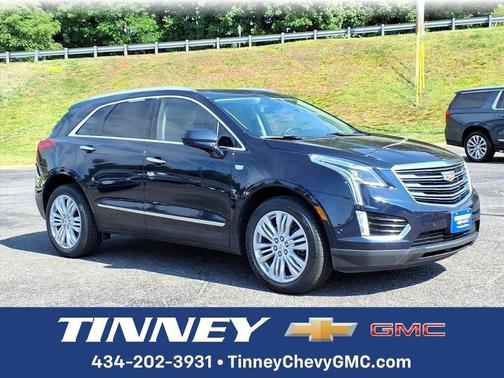 Dark Adriatic Blue Metallic 2017 Cadillac XT5 Premium Luxury